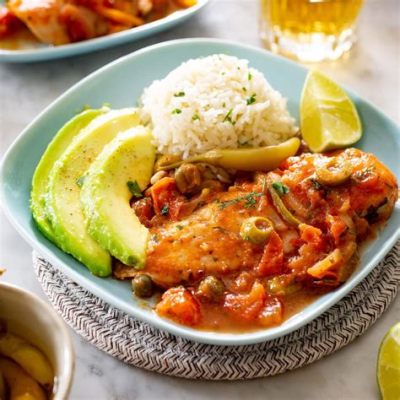  Pescado a la Veracruzana ¡Una explosión de sabores cítricos y picantes que bailan en tu paladar!