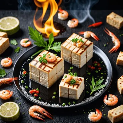   Tofu con Camarones en Salsa Picante: ¿Un Manjar de Suministros del Río Chang Jiang que Despierta tus Sentidos?